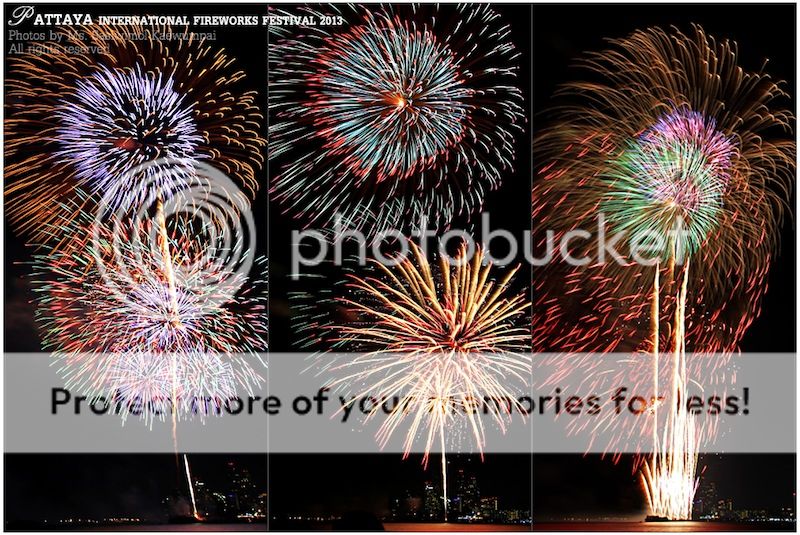 Pattaya International Fireworks Festival 2013