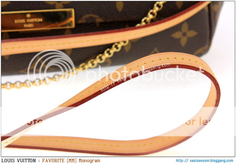 www.bagssaleusa.com : ซาสี่สีส้ม : กระเป๋า หลุยส์ วิตตอง : Louis Vuitton : FAVORITE MM ลาย โมโนแกรม