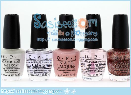 O.P.I Acrylic Nail Base Coat เบสโค้ท Top Coat