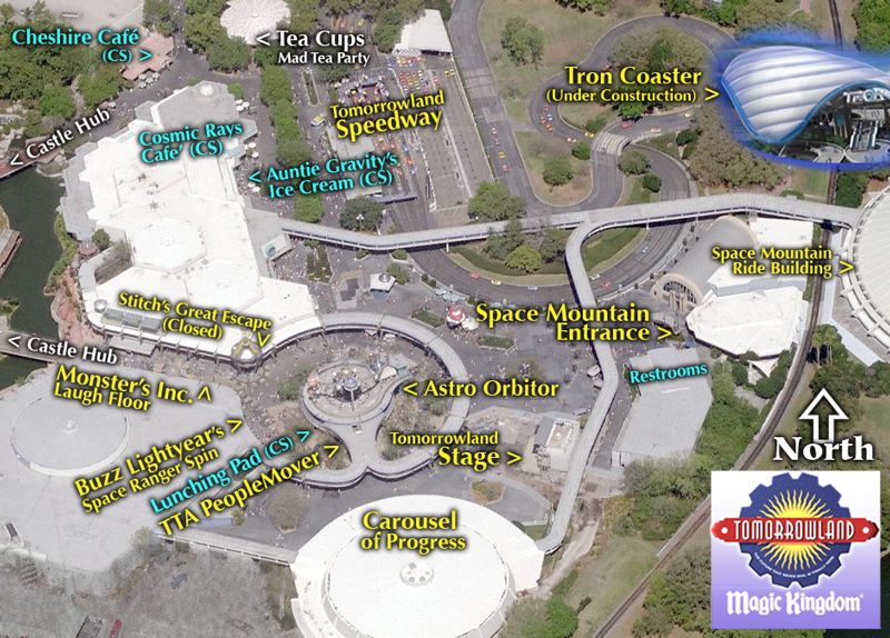 disney world magic kingdom parking lot map