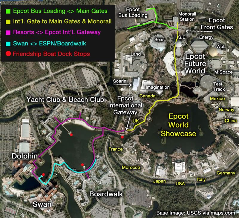 EPCOT Charter Bus Drop-off | The DIS Disney Discussion Forums ...