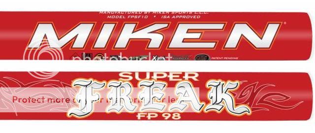 2013 Miken Super Freak FP 98 FPSF10 32/22 Fastpitch Softball Bat  10 