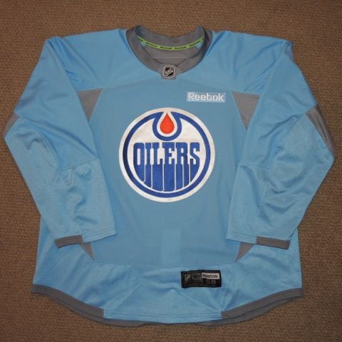 edmonton oilers practice jersey