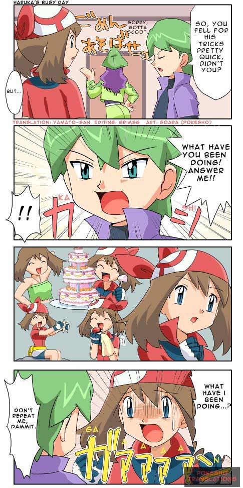 [PokeCommunity.com] Pokesho 4 Komas! Free Comics in Eng! Please Read!