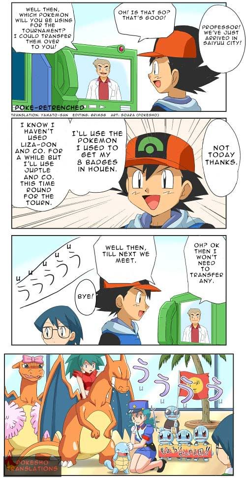[PokeCommunity.com] Pokesho 4 Komas! Free Comics in Eng! Please Read!