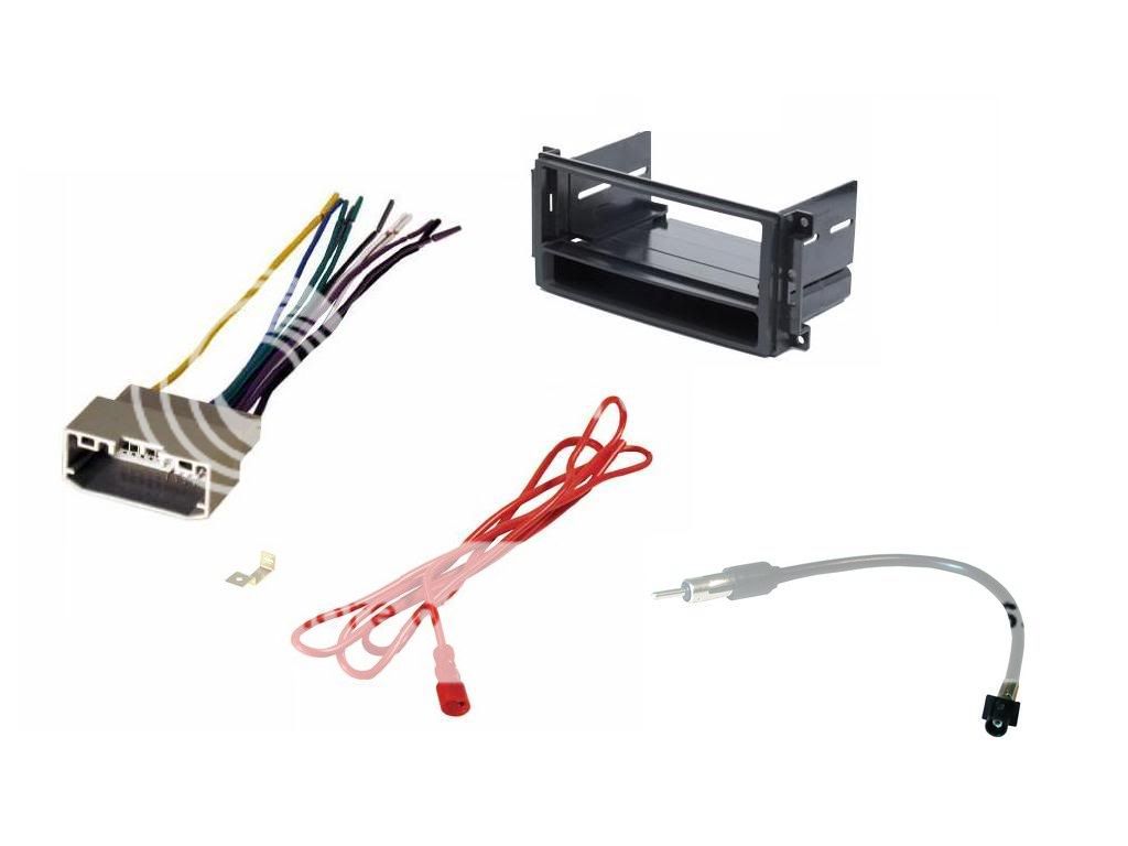 Radio Install Mount Dash Kit Wire Harness Plug