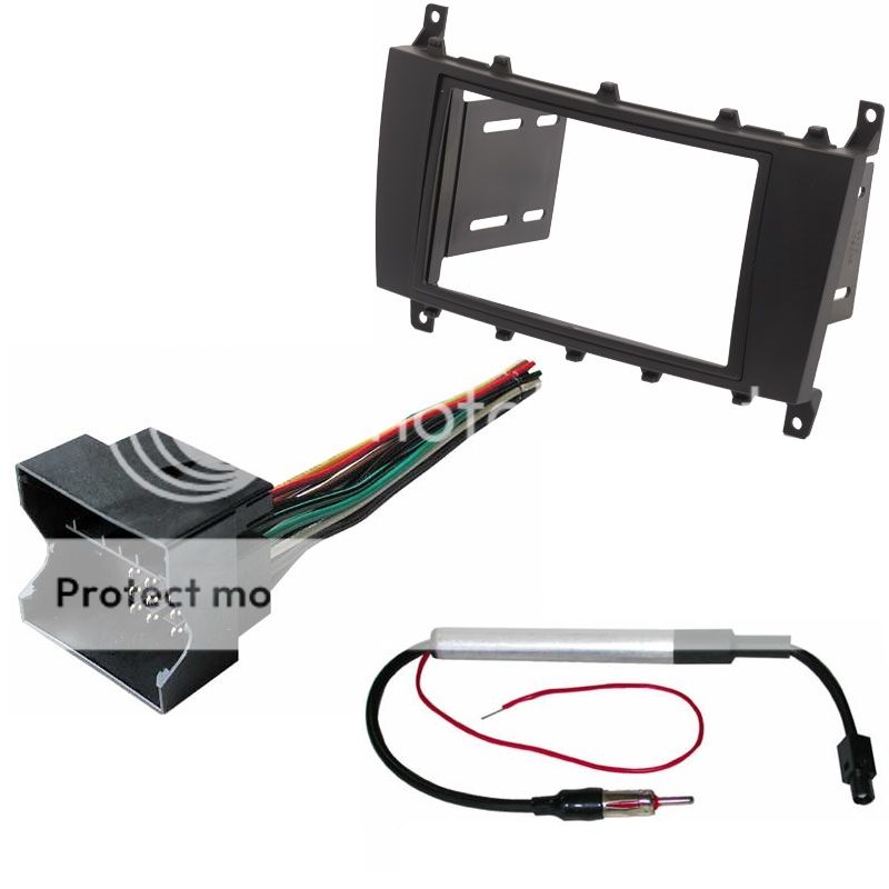 Radio Stereo Install Mount Double DIN Complete Dash Kit