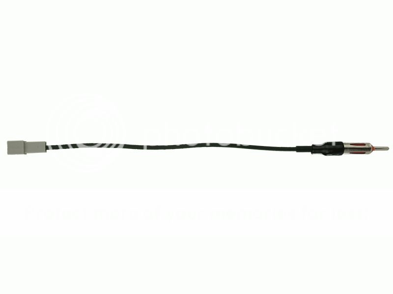 Radio Stereo Antenna Adapter Adaptor Plug Cable Wire  