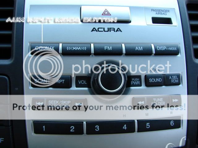 2007 2011 Acura iPod iPad iPhone Radio Aux Input Cable