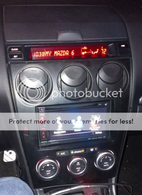 Mazda 6 Radio Stereo Car Install Double Din Mount ... mazda car stereo wiring harness 