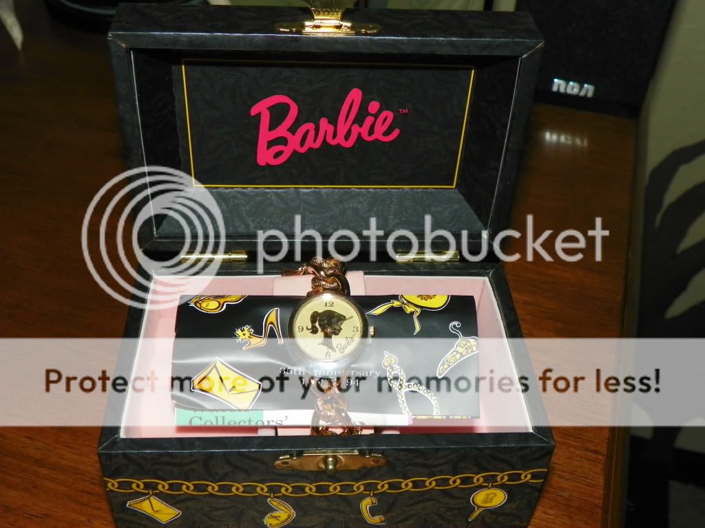 barbie fossil watch