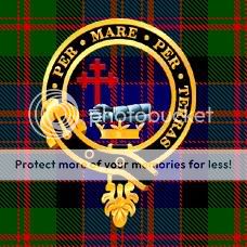 MacDonald Clan Badge and Tartan Pictures, Images and Photos