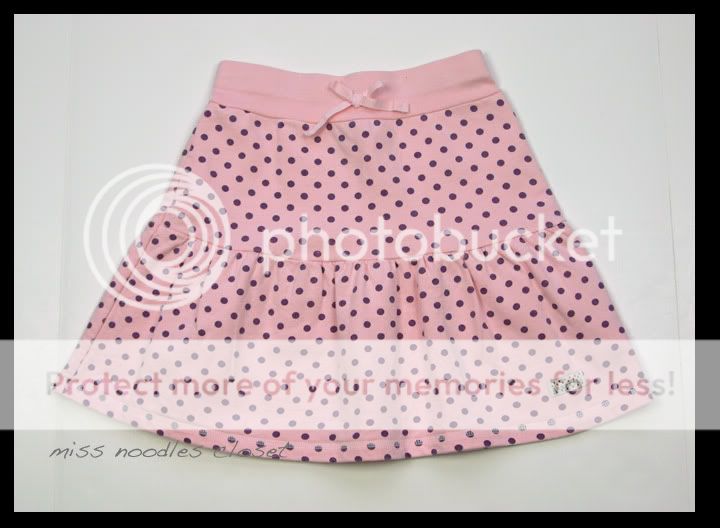 Girls NAARTJIE Folk Floral Polka Dot Tilly Skirt XL 7  